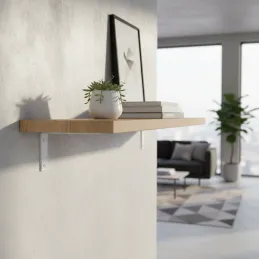 Držač police LAVERA / Bijela mat