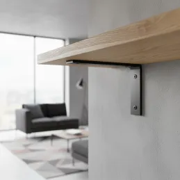 Držač police LAVERA / Crna mat