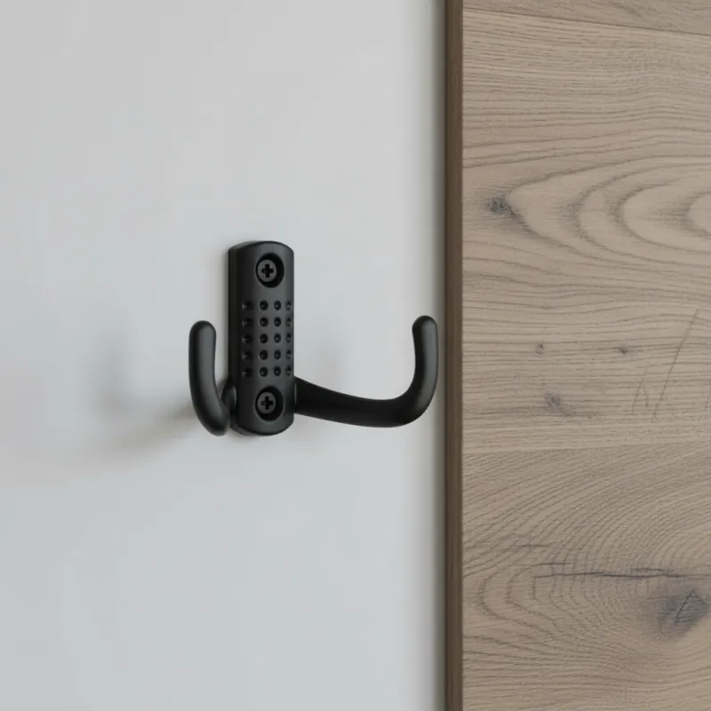 Namještajna kuka BRUNO Mini / Crna mat