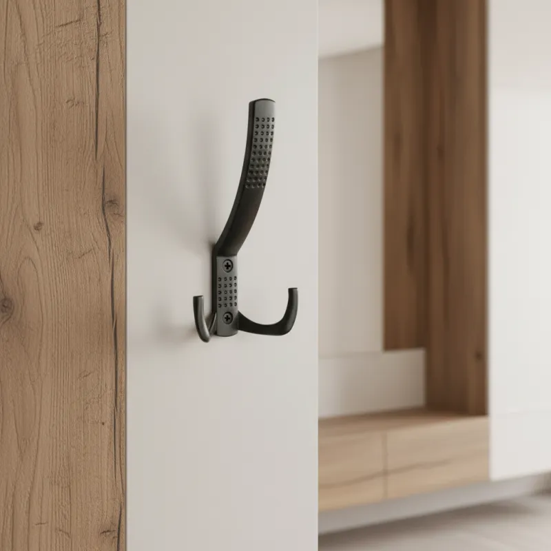 Namještajna vješalica BRUNO Maxi / Crna mat