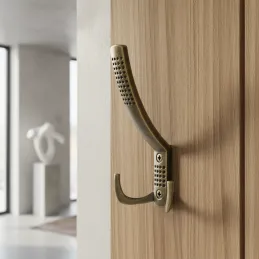 Namještajna vješalica BRUNO Maxi / Mjedena patina