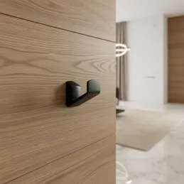 Vješalica TREVOR / Crna mat