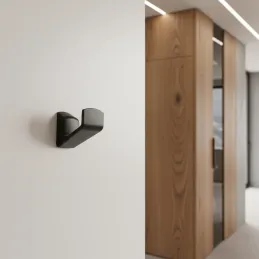 Vješalica TREVOR / Crna mat