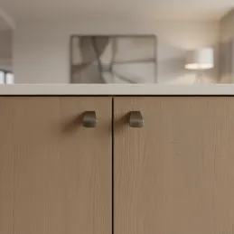 Ručka knopka TREVOR / Starosrebrna