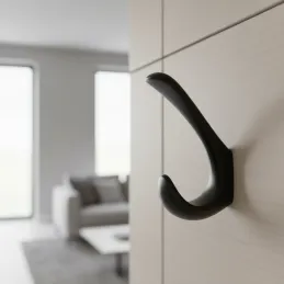 Vješalica MANAL / Crna mat