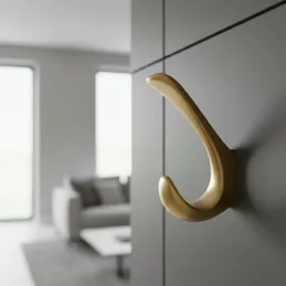 Vješalica MANAL / Brušeno zlatna