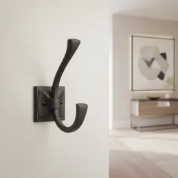 Vješalica MALAGA / Crna mat