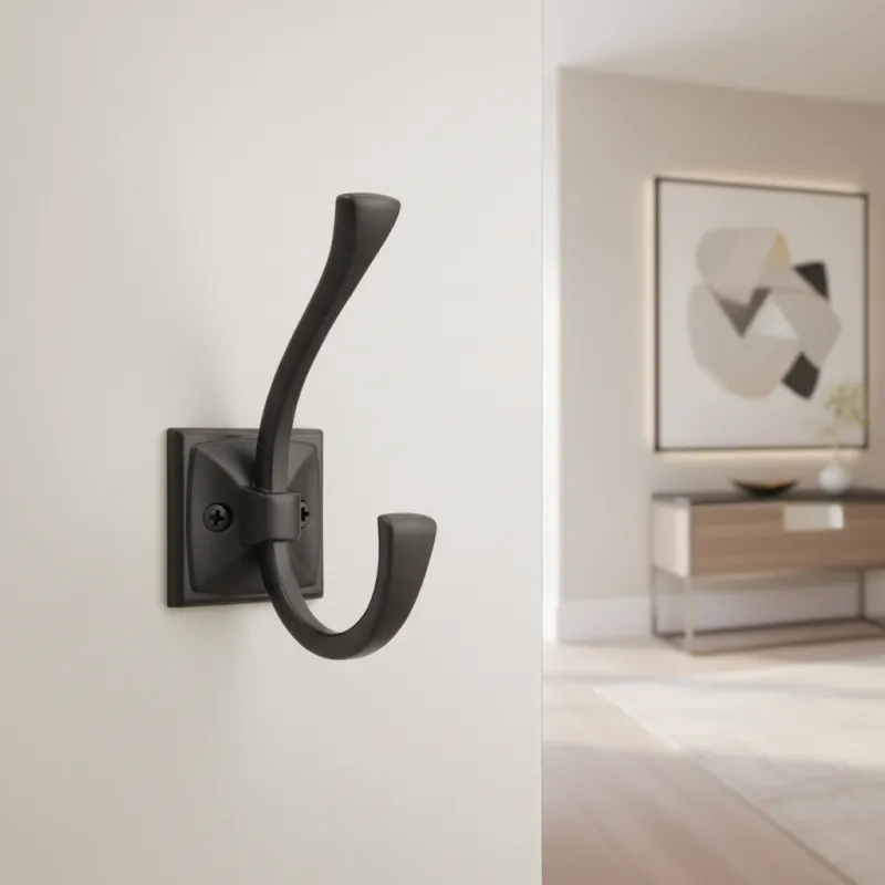 Vješalica MALAGA / Crna mat