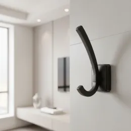 Vješalica PORTAS / Crna mat