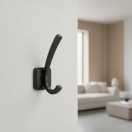 Vješalica PORTAS / Crna mat