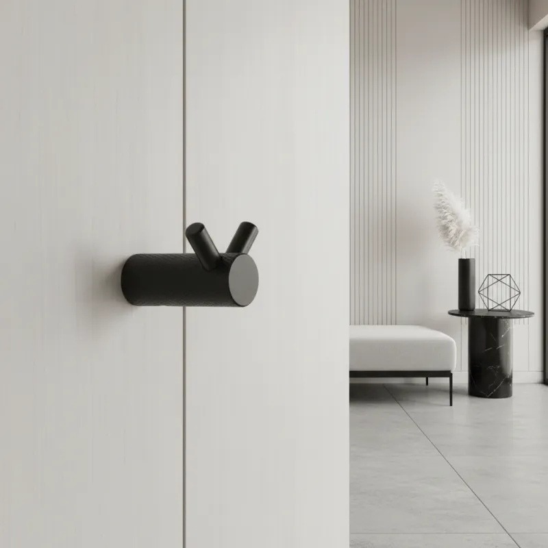 Vješalica INDUST / Crna mat