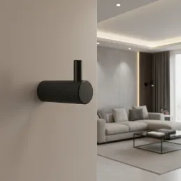 Vješalica INDUST UNO / Crna mat