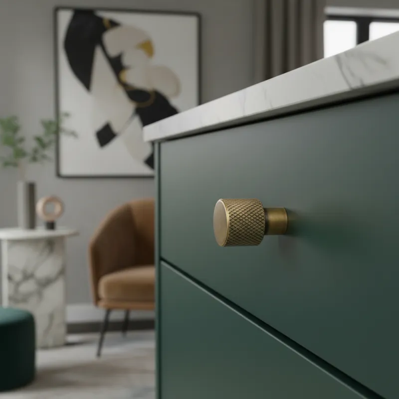 Gumb INDUST I. / Starozlatni