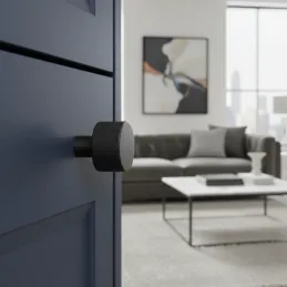 Gumb INDUST II. / Mat crna