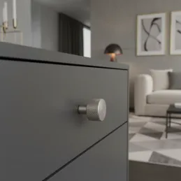 Gumb INDUST II. / Plemeniti čelik matirano