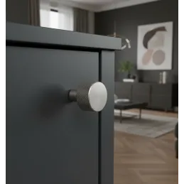 Gumb INDUST II. / Plemeniti čelik matirano