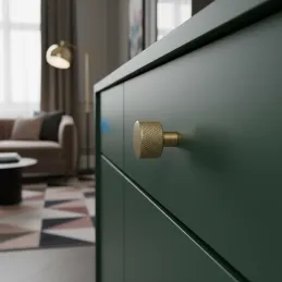 Gumb INDUST II. / Starozlatna