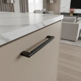 Ručka INDUST / Crna mat