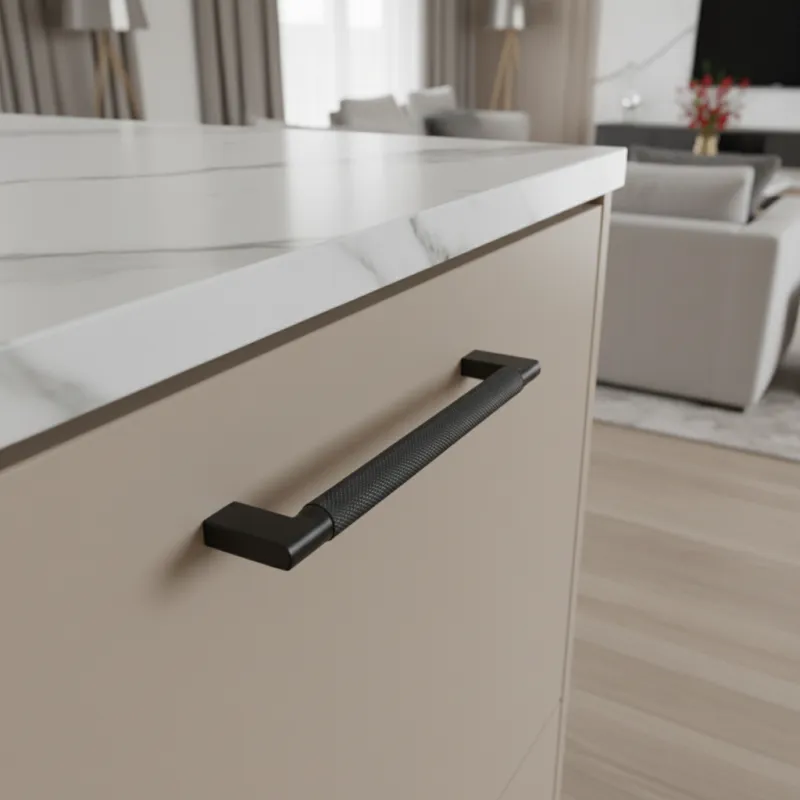 Ručka INDUST / Crna mat