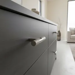 Ručka knopka INDUST DUO / Plemeniti čelik mat