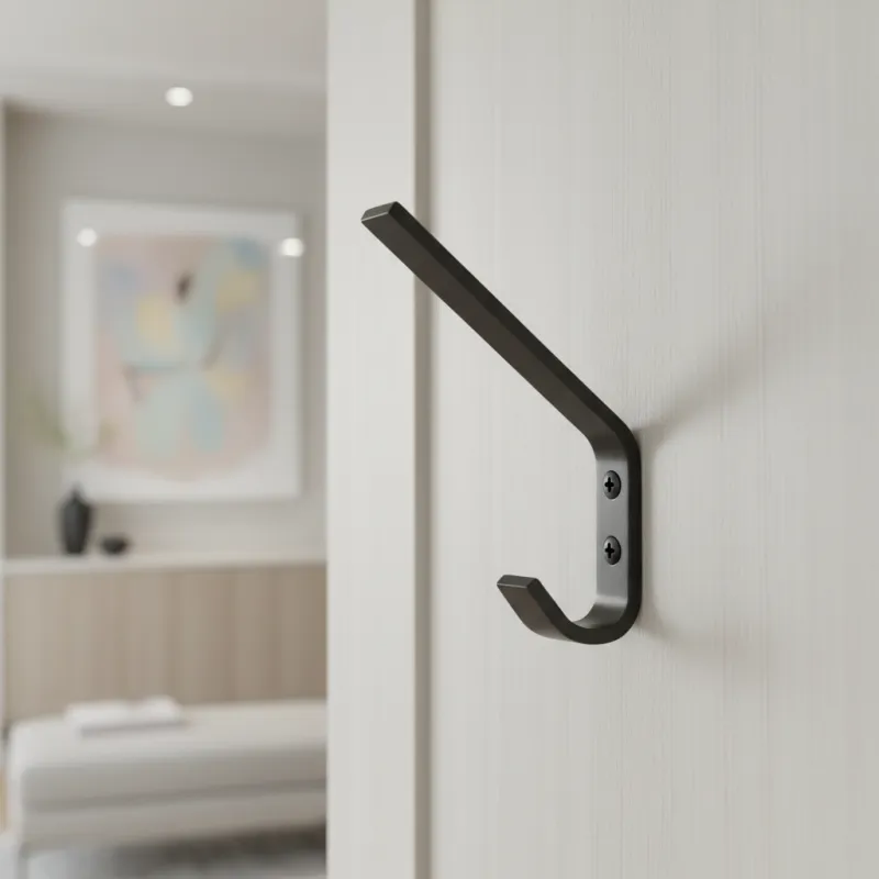 Vješalica VILACH / Crna mat