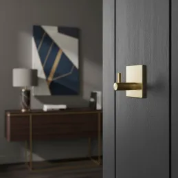 Samoljepljiva vješalica GINNA / Zlatno brušena