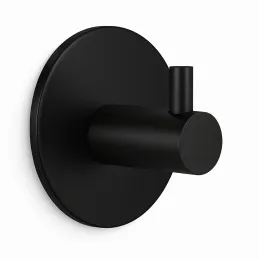 Samoljepljiva vješalica CLAUDIO / Crna mat