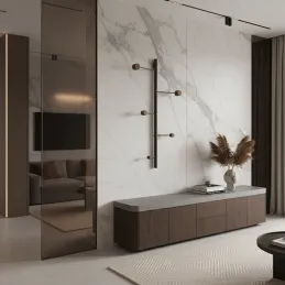 Dizajnerska zidna vješalica YOKO / Crna mat