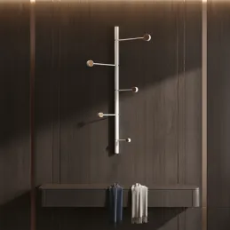 Dizajnerska zidna vješalica YOKO / Bijela mat