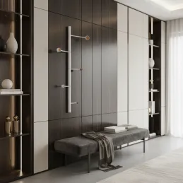 Dizajnerska zidna vješalica YOKO / Bijela mat