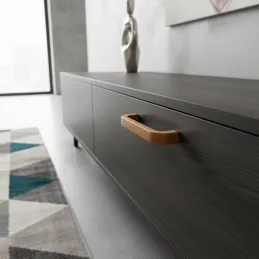 Drvena ručkica MIA / Lakirana jela