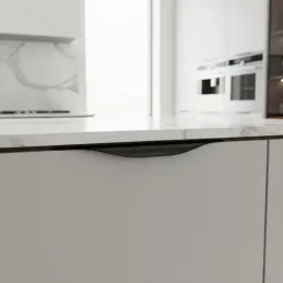 Ugradbena ručka LUTRA / Crna mat