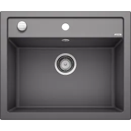 Kameninjski sudoper Blanco DALAGO 6 s ekscentrom / Siva stijena