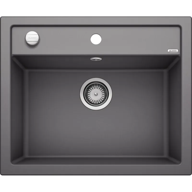 Kameninjski sudoper Blanco DALAGO 6 s ekscentrom / Siva stijena