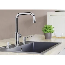 Kameninovski sudoper Blanco DALAGO 6 s ekscentrom / Bijela soft