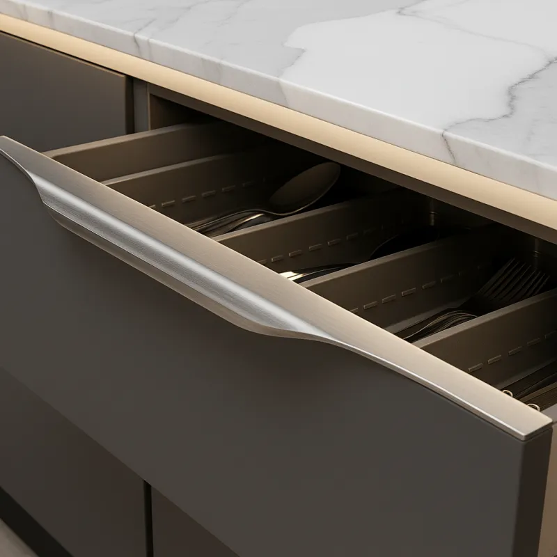 Ugradbena ručka LUTRA / Nehrđajući čelik