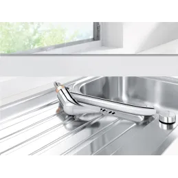 Baterija Blanco DARAS F / krom / za montažu ispred prozora