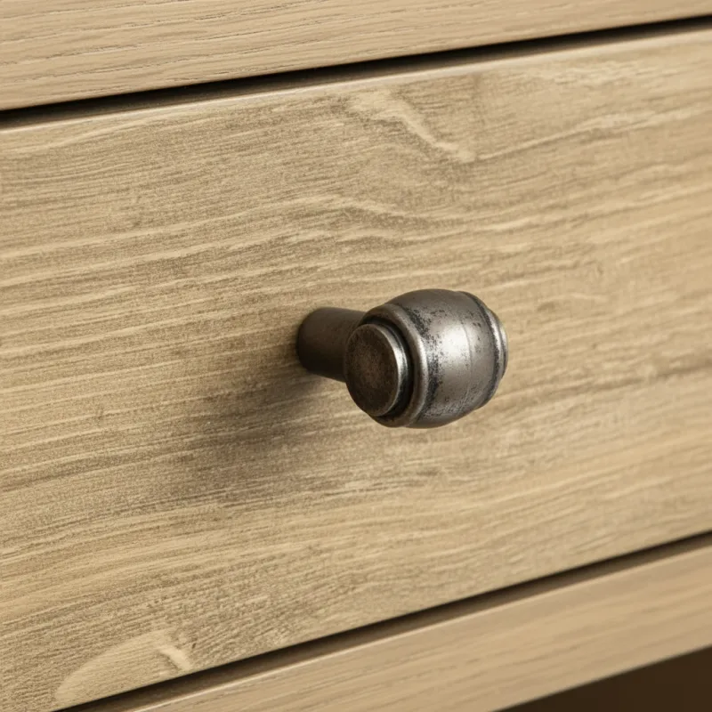 Knopka RUSTICALE / Starosrebrna