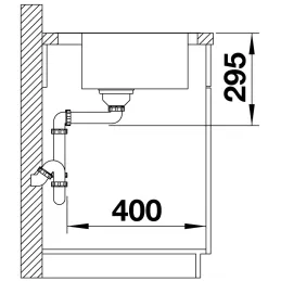 Nerezni sudoper Blanco DIVON II 5 S-IF