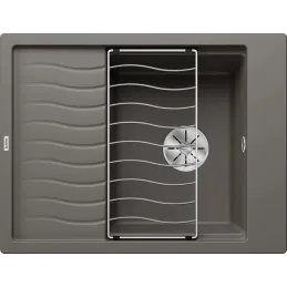 Kameninški sudoper Blanco ELON 45 S s rešetkom / Siva vulkan