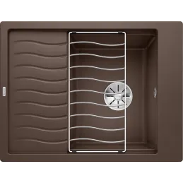 Kameninjski sudoper Blanco ELON 45 S s rešetkom / Kava