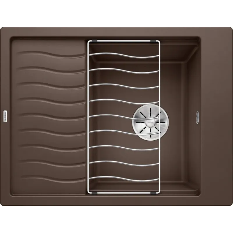 Kameninjski sudoper Blanco ELON 45 S s rešetkom / Kava