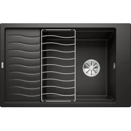 Kameninovski sudoper Blanco ELON XL 6 S s rešetkom / Crna