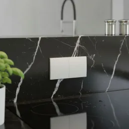 Interijer utičnica BACHMANN DUE 2 x 230V / Bijela