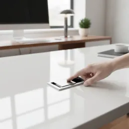 Električna utičnica VersaHit Mono 1 x 230V FRENCH / Neorđajući čelik