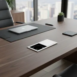 Električna utičnica VersaHit Mono 1 x 230V FRENCH / Neorđajući čelik