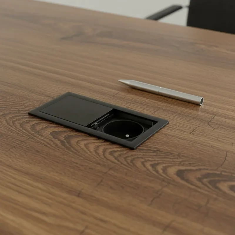 Električna utičnica VersaHit Mono 1 x 230V FRENCH / Crna