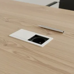 Električna utičnica VersaHit Mono 1 x 230V FRENCH / Bijela