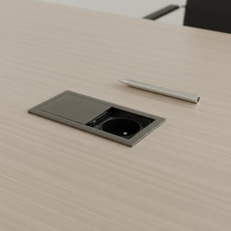 Električna utičnica VersaHit Mono 1 x 230V FRANCUSKA / Bakarna