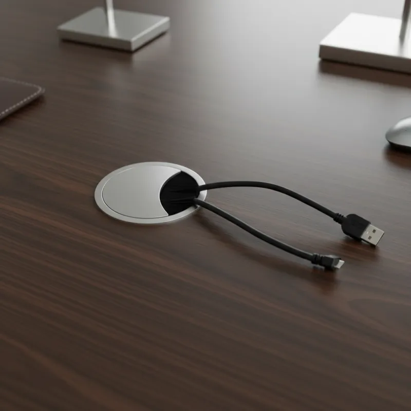 Prolaz za kabele LOOP 80 / Aluminij